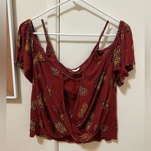 Sun and shadow top, purchased from Nordstrom.